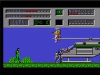 une photo d'Ã©cran de The Cyber Shinobi sur Sega Master System